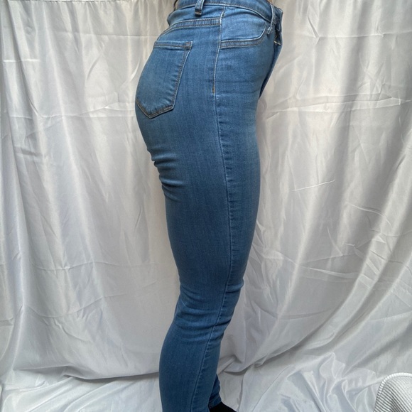 Fashion Nova Medium Wash High Rise Jeggings - Picture 6 of 8